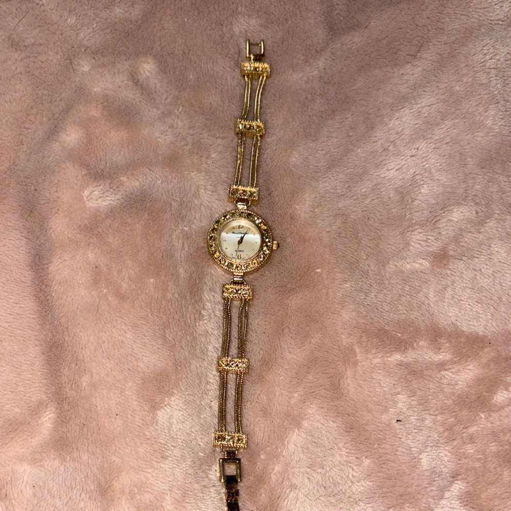 Marcel Drucker Gold Elegant Watch